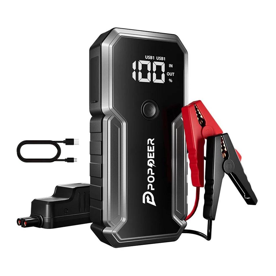 POPDEER PD-J01 ڵ  Ÿ,  USB  LCD ÷, 8.0 , 6.0L , 20000mAh, 2500A, 12V